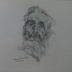 وجّه على الحائط