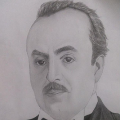 Gibran Khalil Gibran Portrait