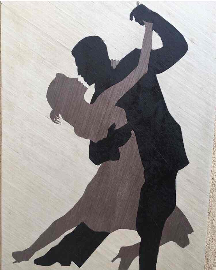 Tango (Marquetry Wood Veneer)
