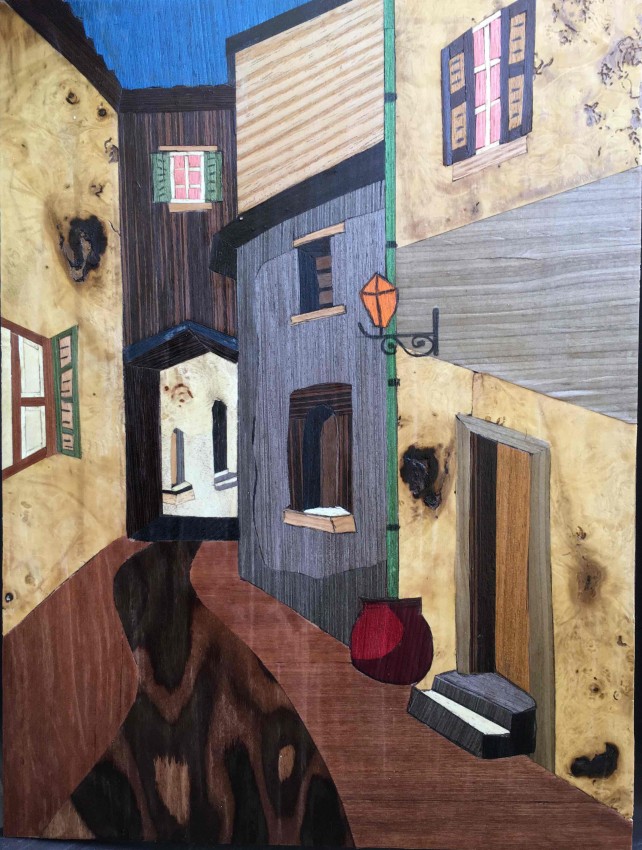 Old Streets 2 (Wood Veneer)
