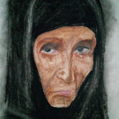 سيدة عجوز