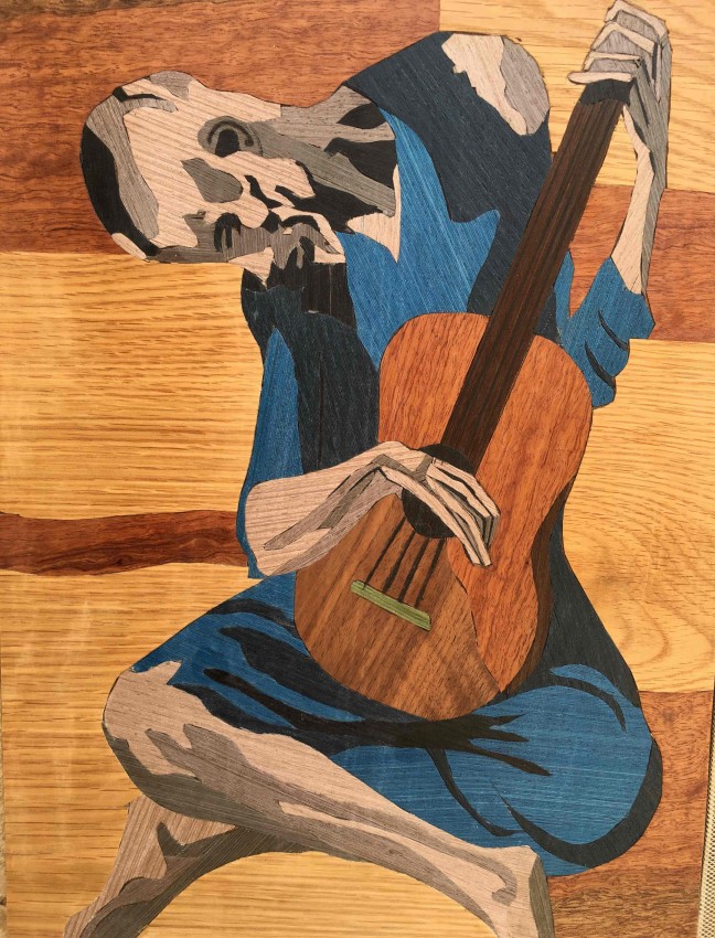 Old Guitar (Wood Veneer)