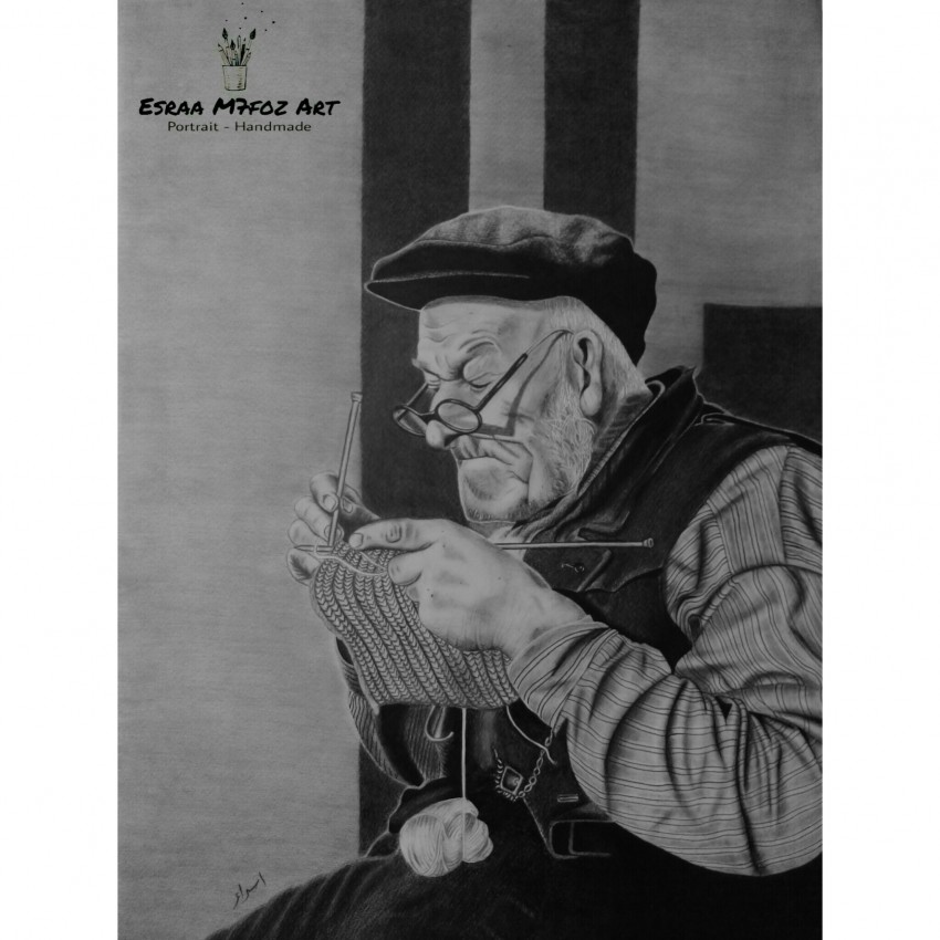 رجل عجوز 🎨