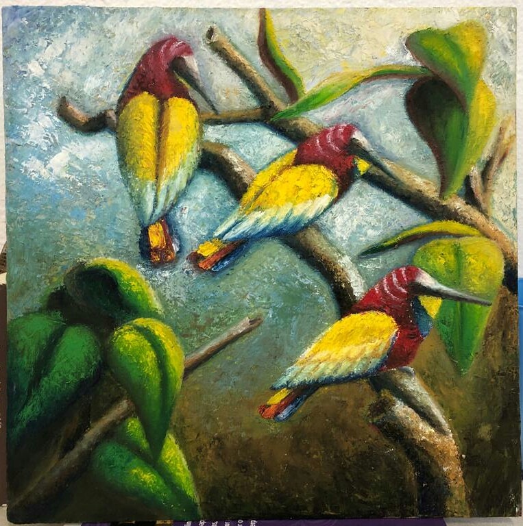 Birds On A Branch