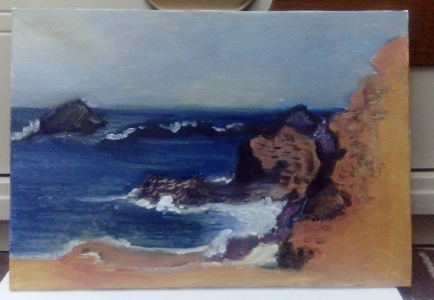 Landscape (Copied From Gauguin)