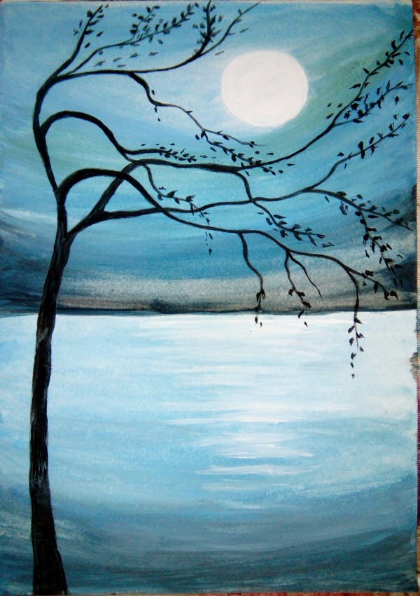 Moonlit Tree