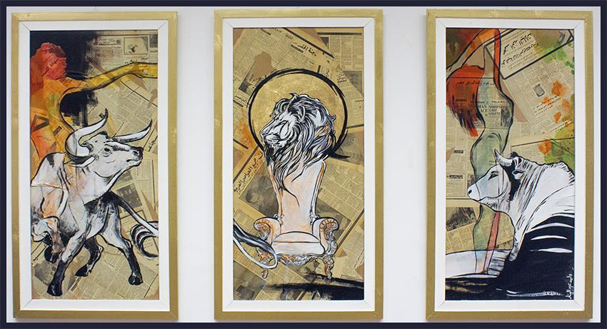 The White Bull (3 Artworks)