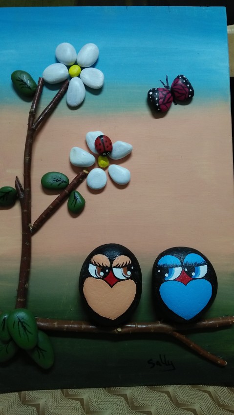 Love (Painting On Stones)