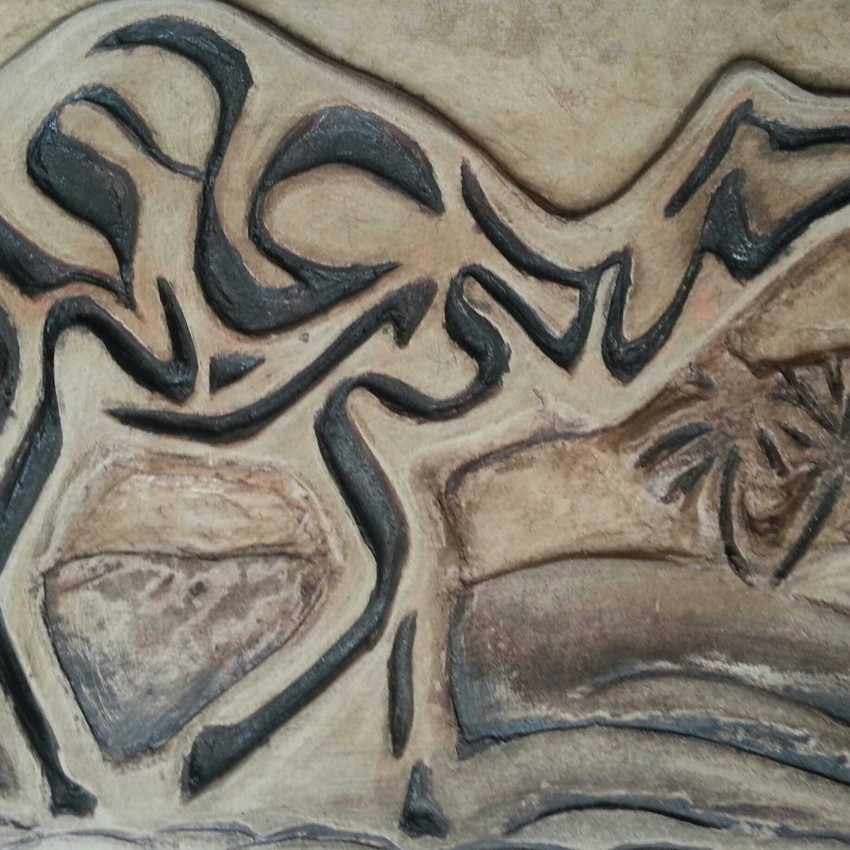 Desert (Wood Engraving)