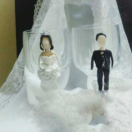Wedding Cups (Ceramic Paste)