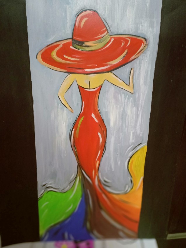 Lady In The Red Dress
