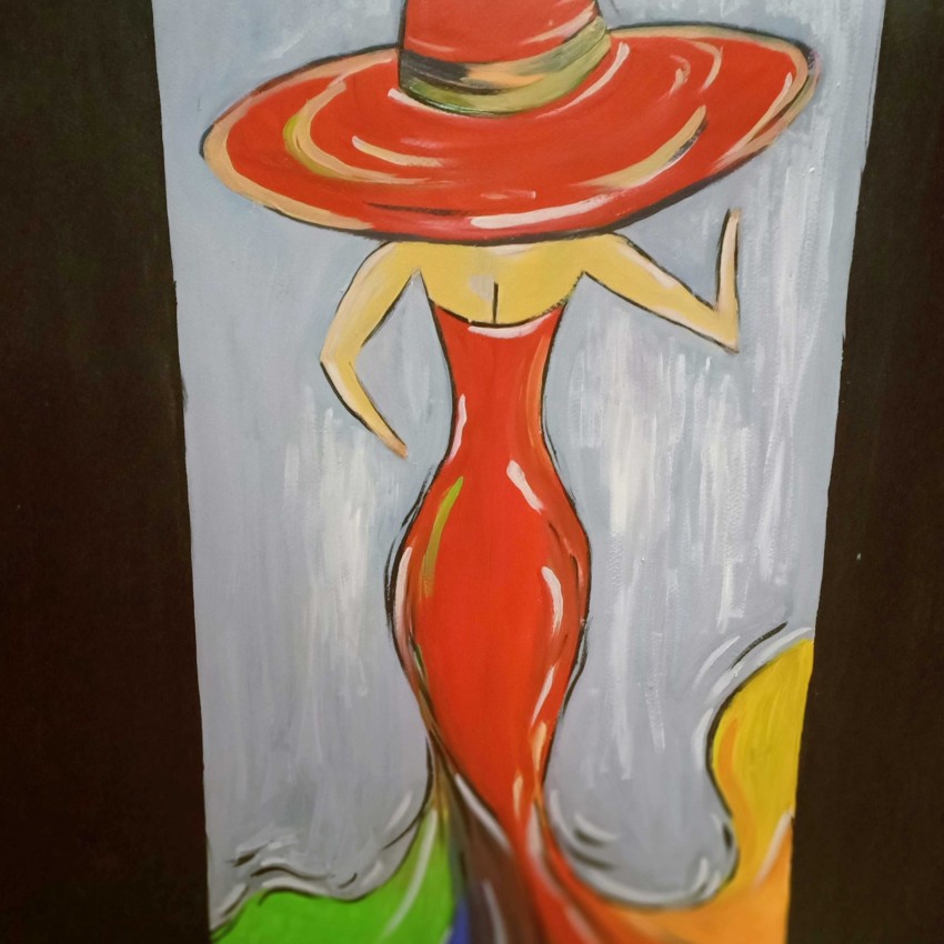 Lady In The Red Dress
