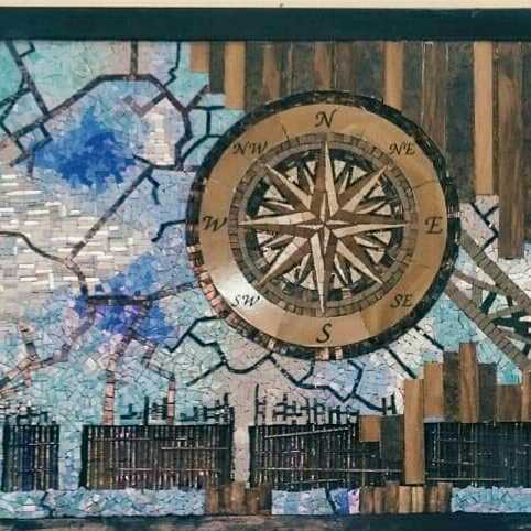 Railway Mural (Mosaic Art)