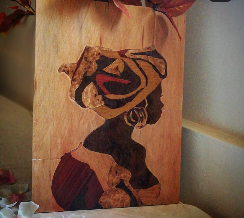 Charismatic African Women (Wood Veneer)