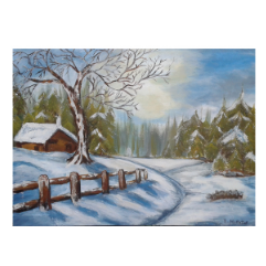 Snow In The Village