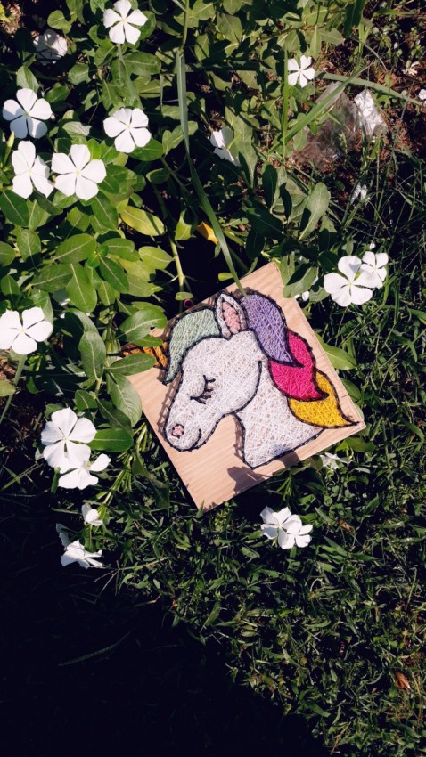 رسم بالخيط والمسامير