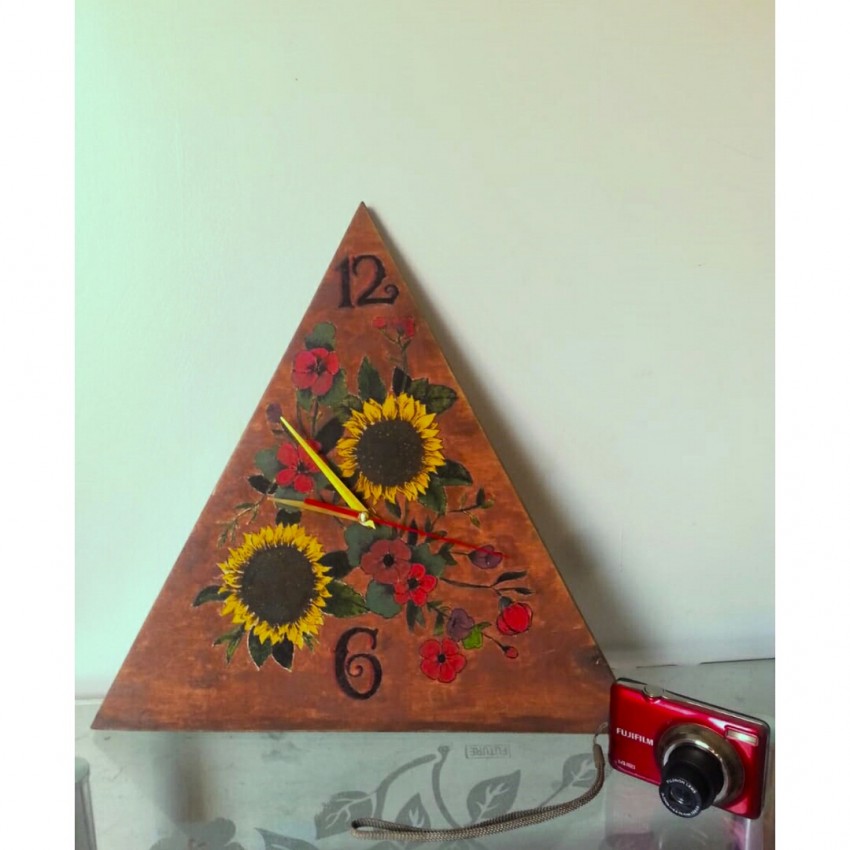 Handmade Wooden Wall Clock