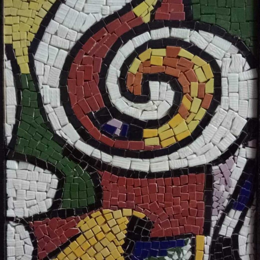 The Flame (Mosaic Art)