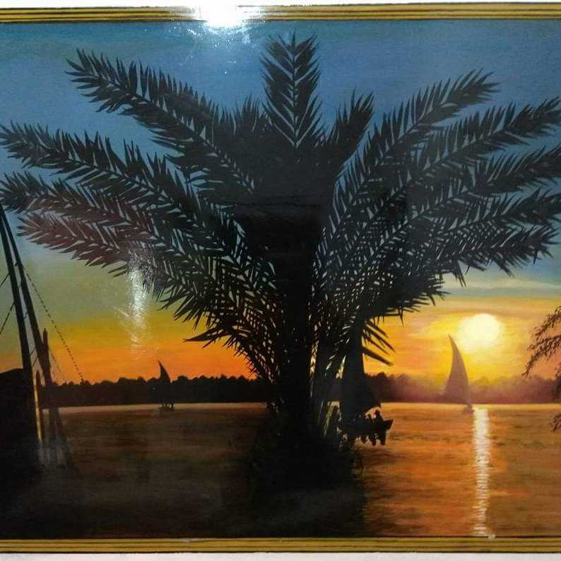 غروب الشمس
