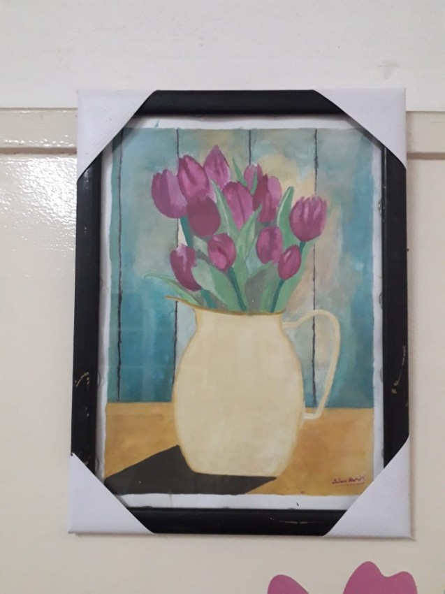 Vase Of Tulips