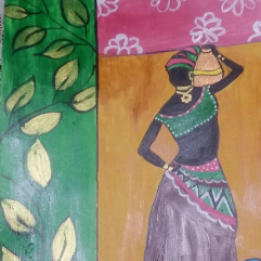 African Countryside Woman