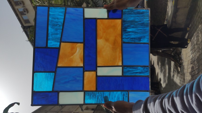The Blue Light (Stained Glass)