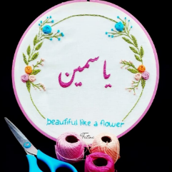 Hand Stitched Charm
