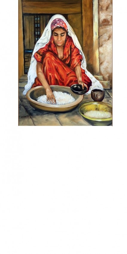 بائعة الارز