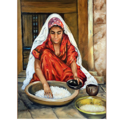 بائعة الارز