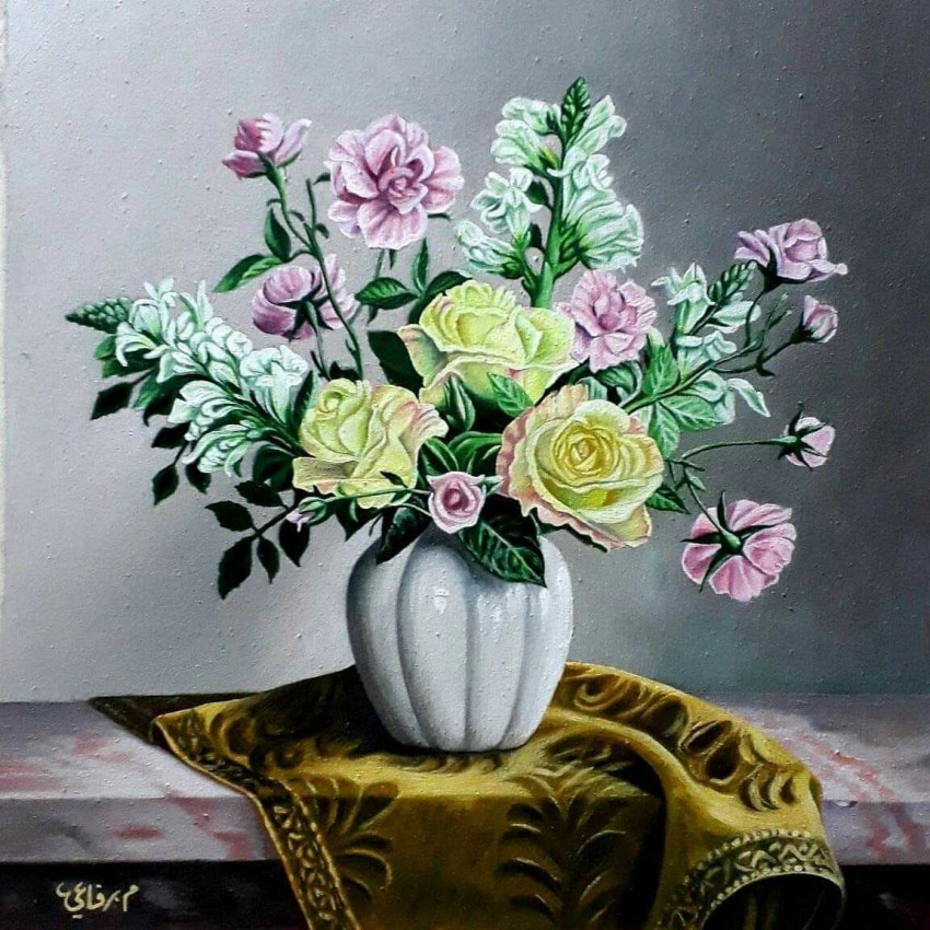 مزهرية الزهور