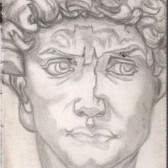 David Sculpture Drawing