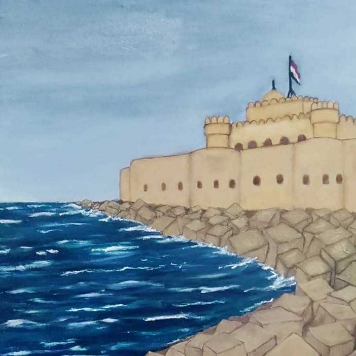 Qaitbay Castle in Alexandria