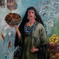 بائعه الرمان