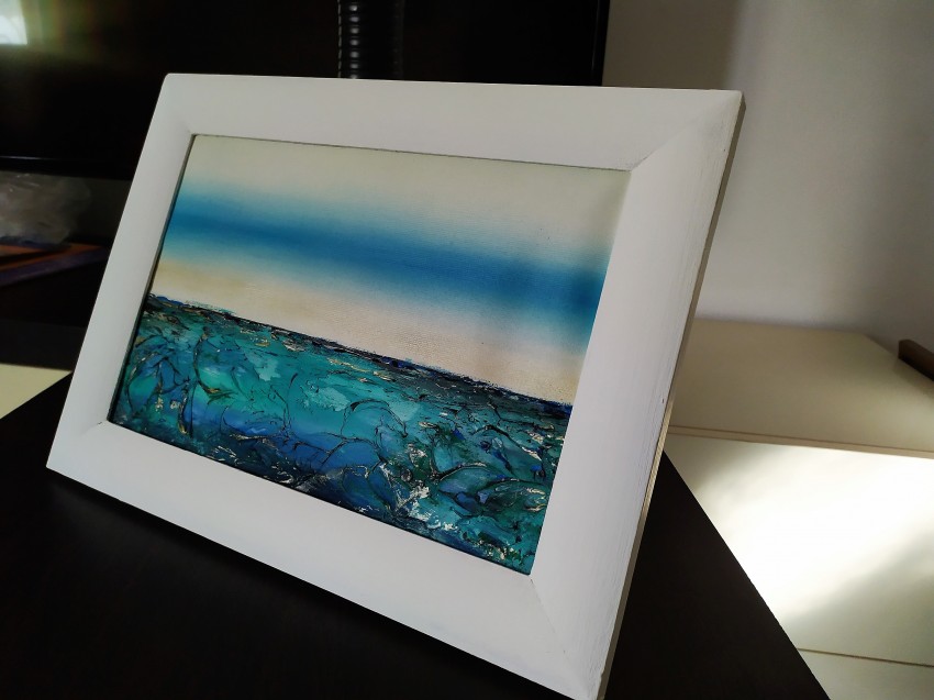 Seascape Abstract  (Textured)