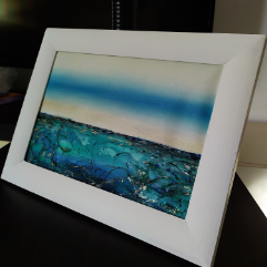 Seascape Abstract  (Textured)