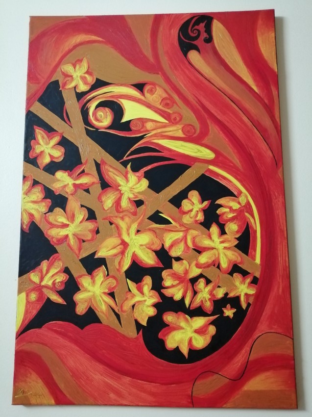 Flaming Flowers