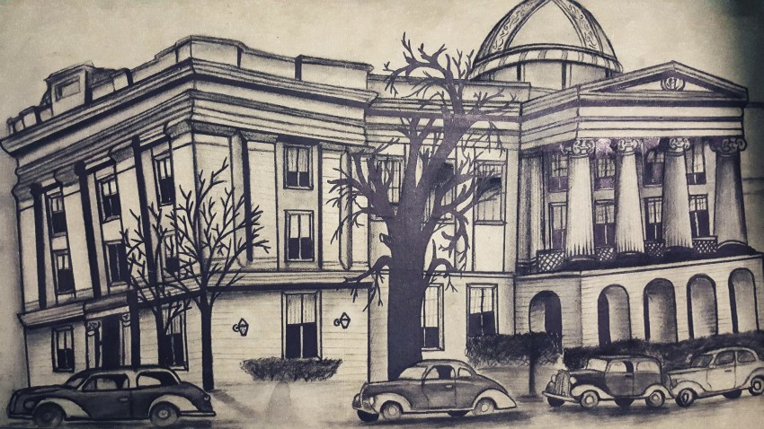 An Old Palace 1880 AD