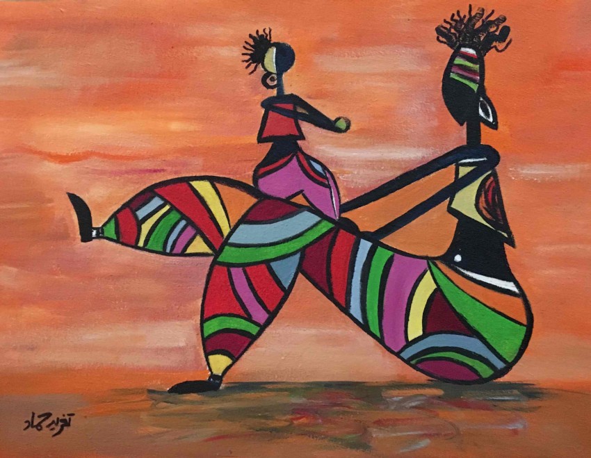 African Girl & Her Mom