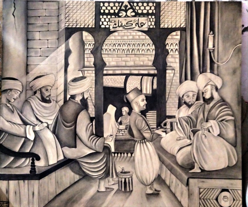 Ottoman-Era Egyptian Coffee Shop