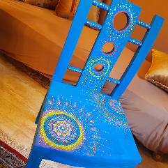 Mandala Wooden Chair