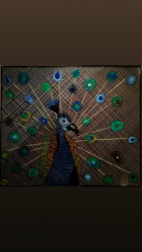 Peacock (String Art)