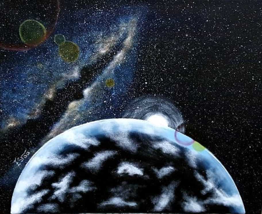 Sunrise Over an Alien Planet