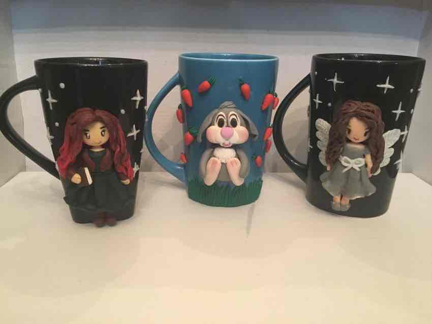 Polymer Clay Mug