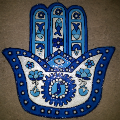 Blue Hand Palm