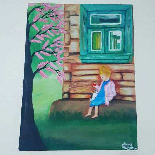 The Little Girl & Nature