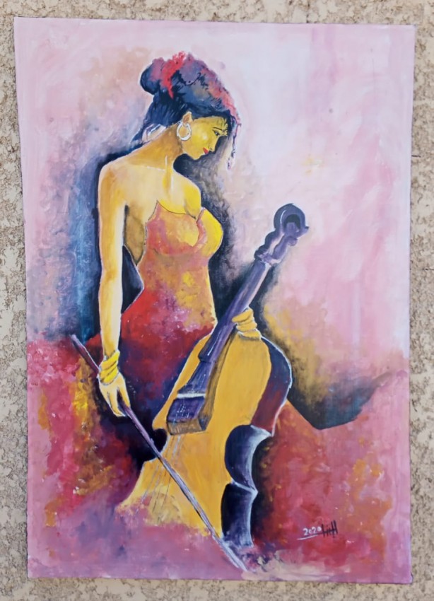 The Cello Player