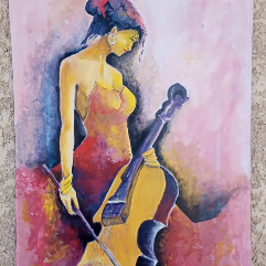 The Cello Player