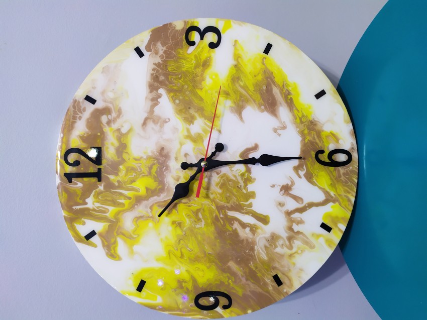 Epoxy Wall Clock