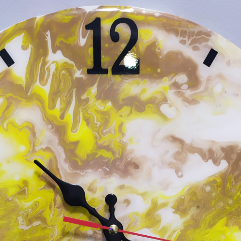 Epoxy Wall Clock