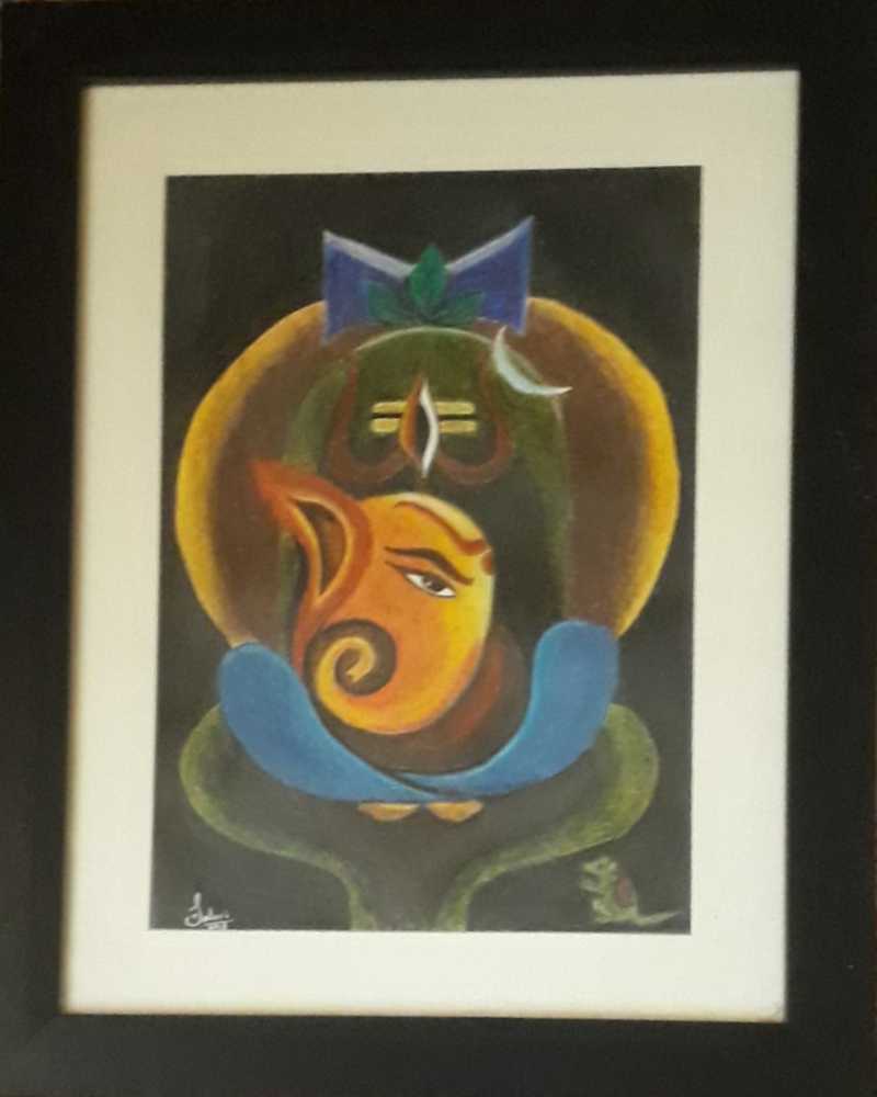 Ganpathi With ShivLing